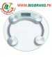 Round Shape Glass Electronic Digital Personal Bathroom Weight Scale